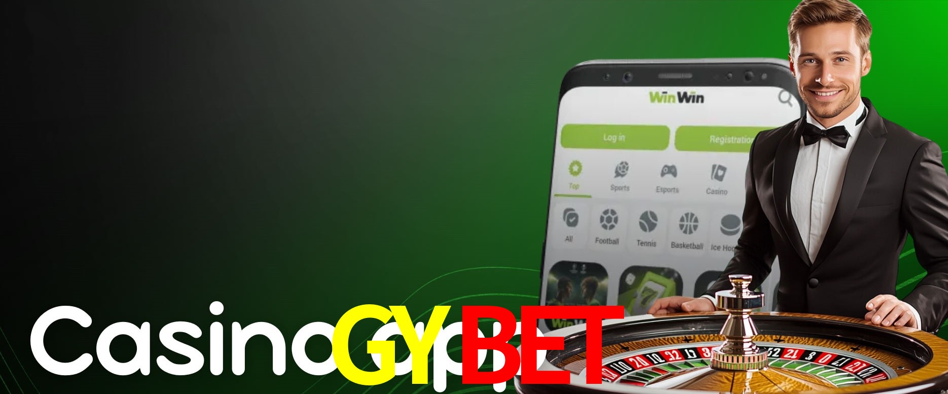 APP oficial da GYBET para mobile